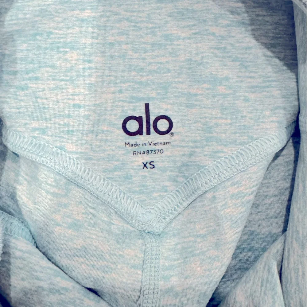 Revolve Alo High Waist Lounge Legging in Blue Quartz Heather size XS